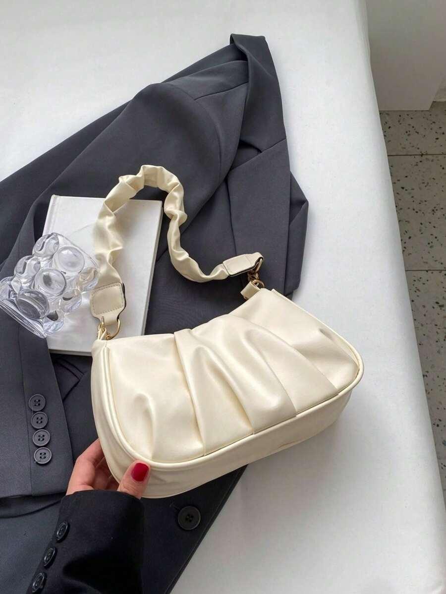 SHEIN BEŻOWA TOREBKA ZAMEK S07__25X12