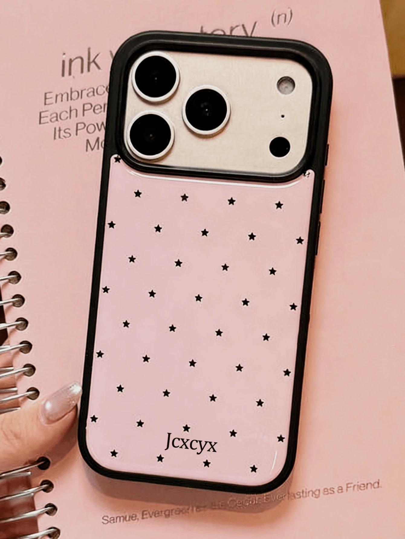 SHEIN RÓŻOWE ETUI NA TELEFON S07__IPHONE 16 PRO