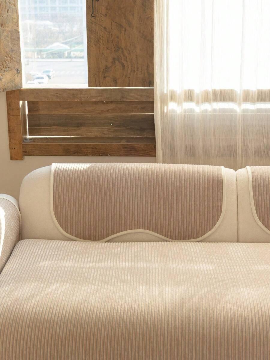 SHEIN BEŻOWA NARZUTA NA KANAPĘ S07__70X180