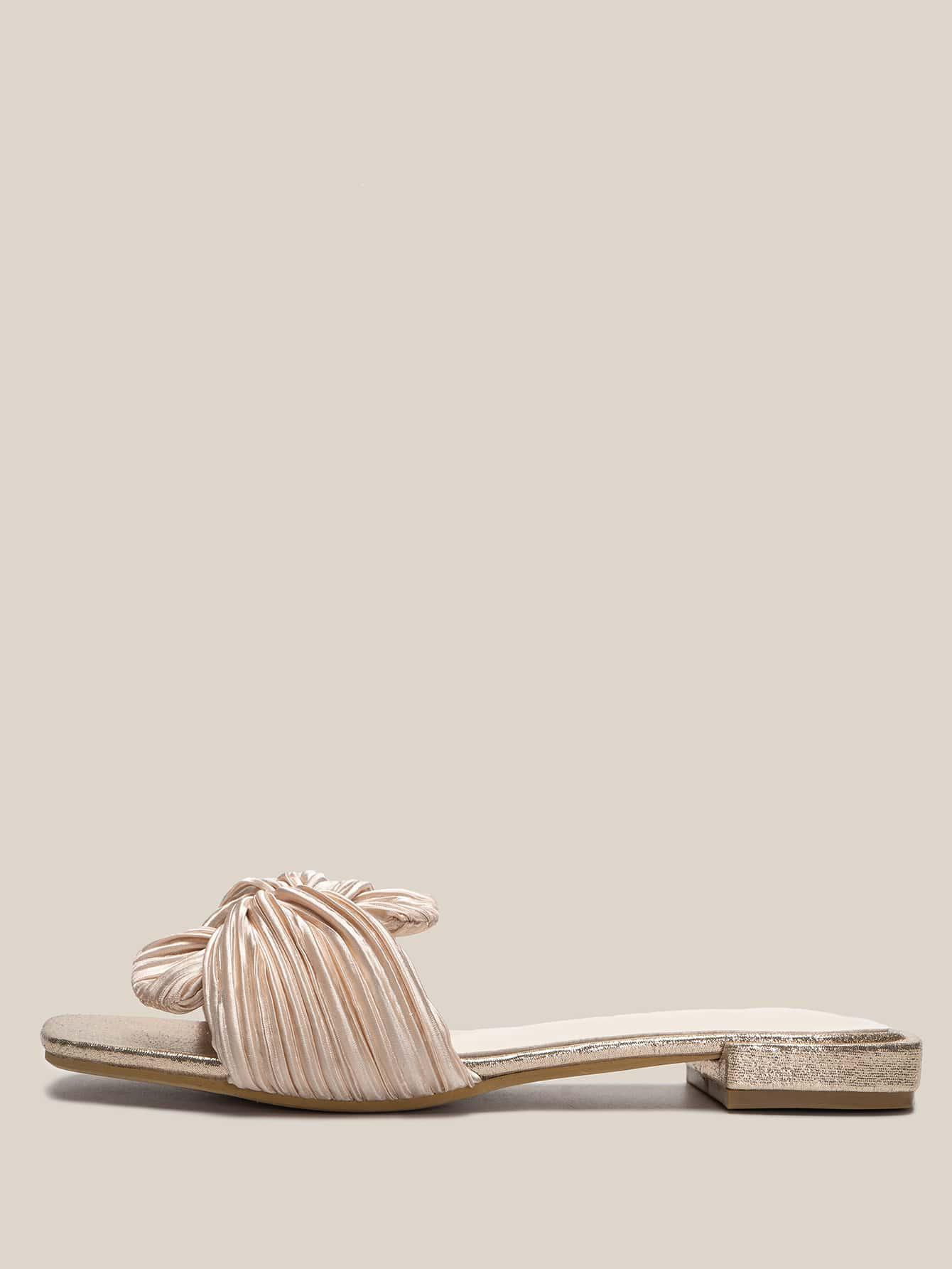 SHEIN BEŻOWE KLAPKI CASUAL S06__39