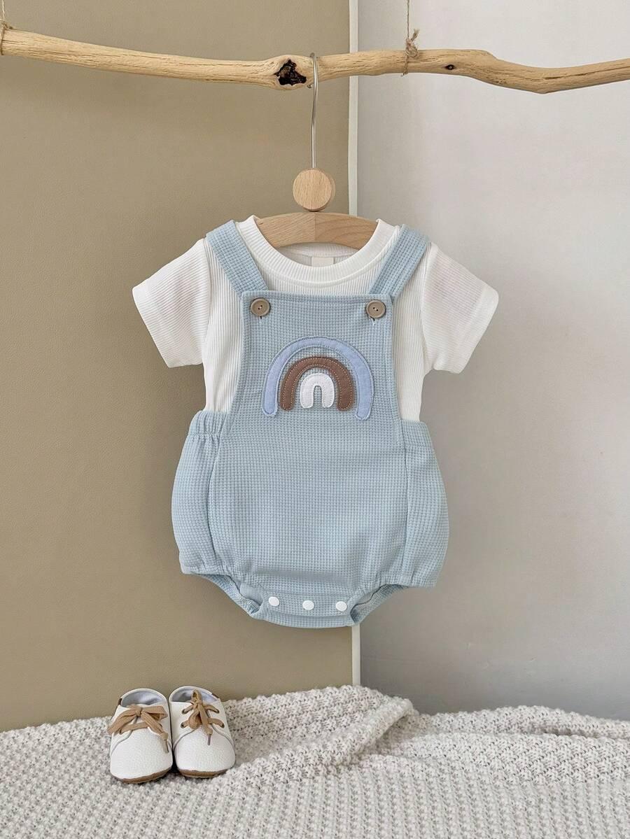 SHEIN BLUZKA KOMBINEZON KOMPLET S06__56