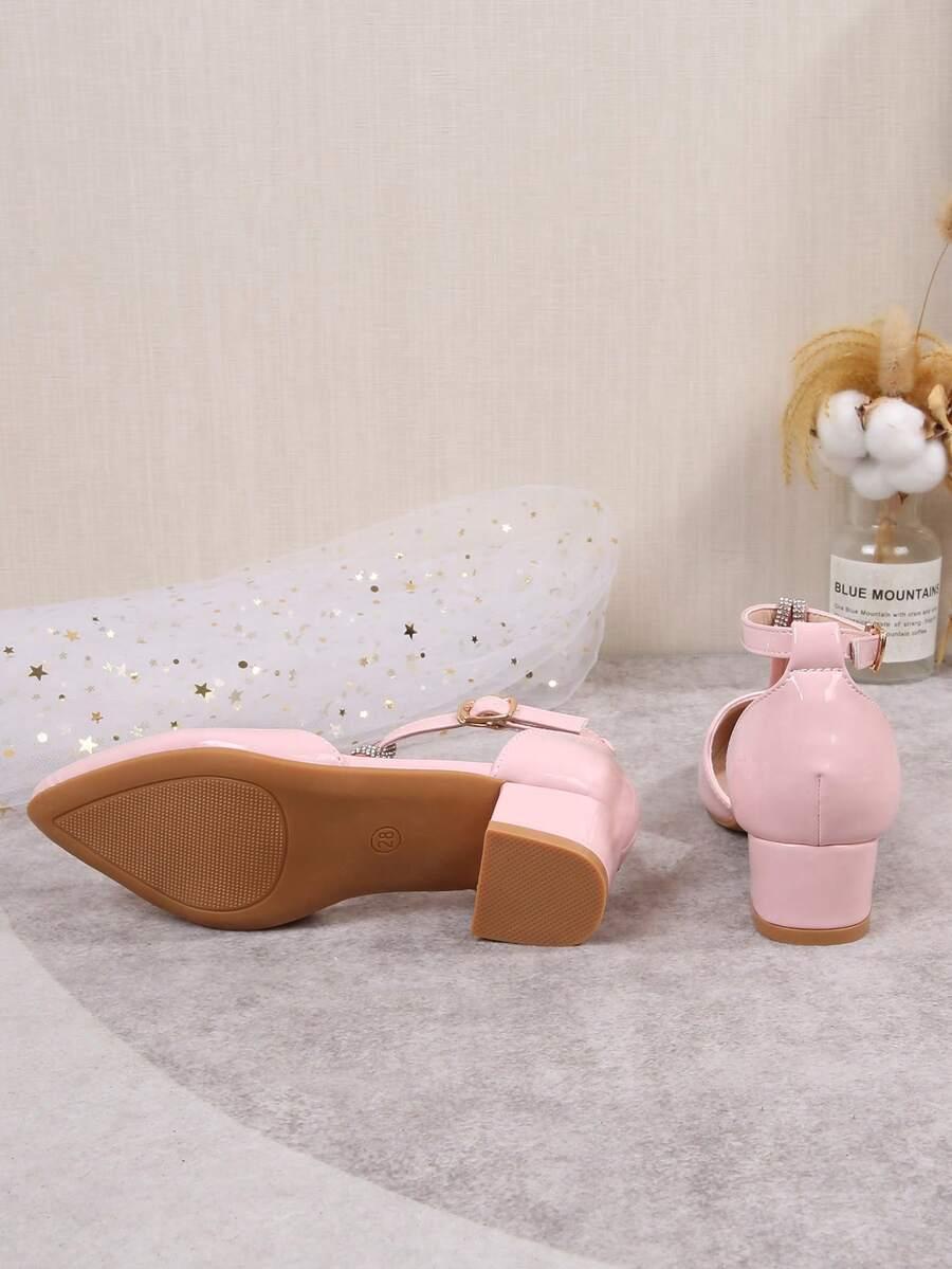 SHEIN RÓŻOWE LAKIEROWANE CZÓŁENKA S06__38