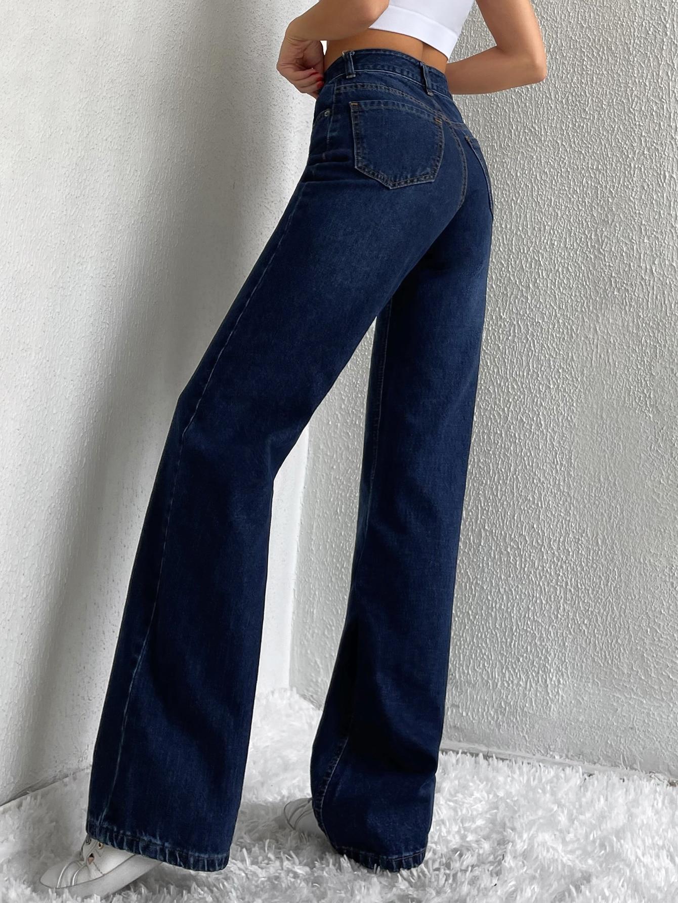 SHEIN NIEBIESKIE SPODNIE JEANS S06__L