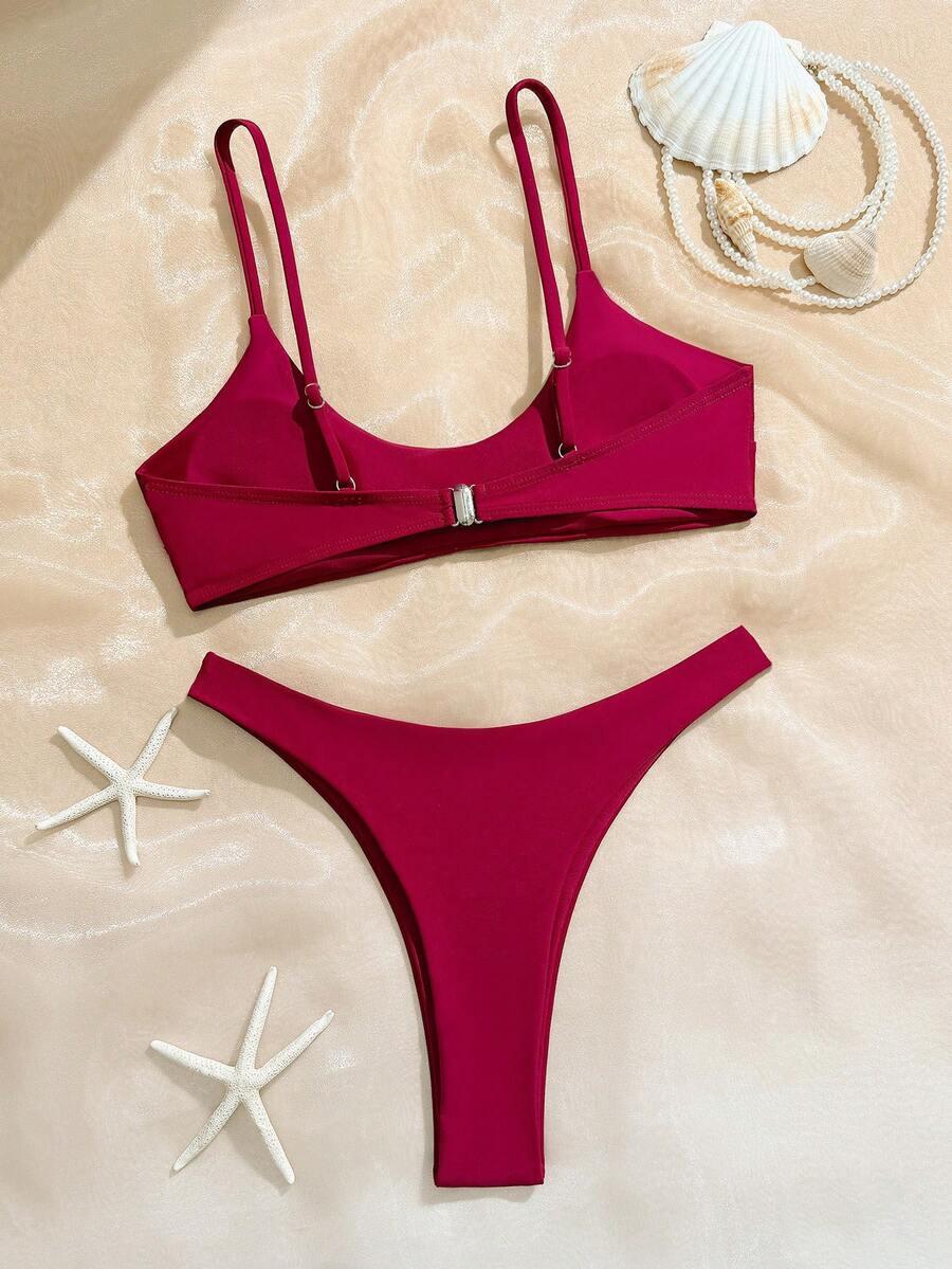 SHEIN DWUCZĘŚCIOWY STRÓJ KĄPIELOWY S09__S