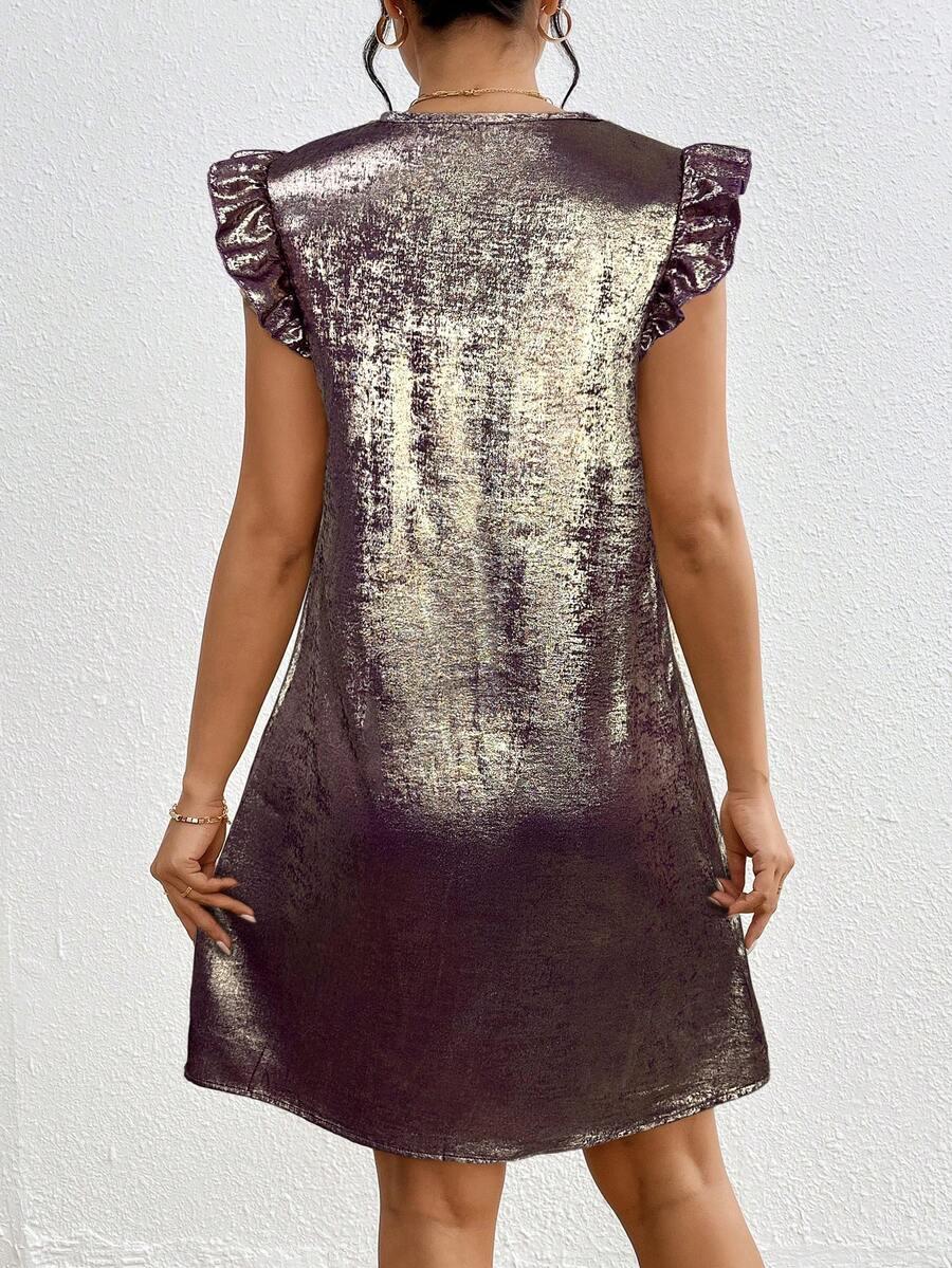 SHEIN MINI SUKIENKA V-NECK S06__M