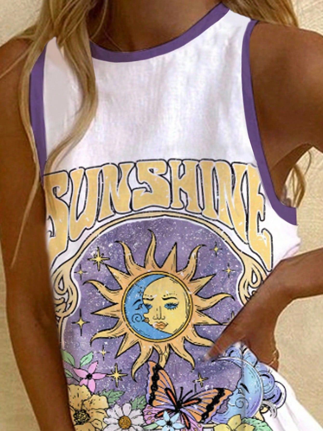 SHEIN MINI SUKIENKA WZÓR PRINT S06__M