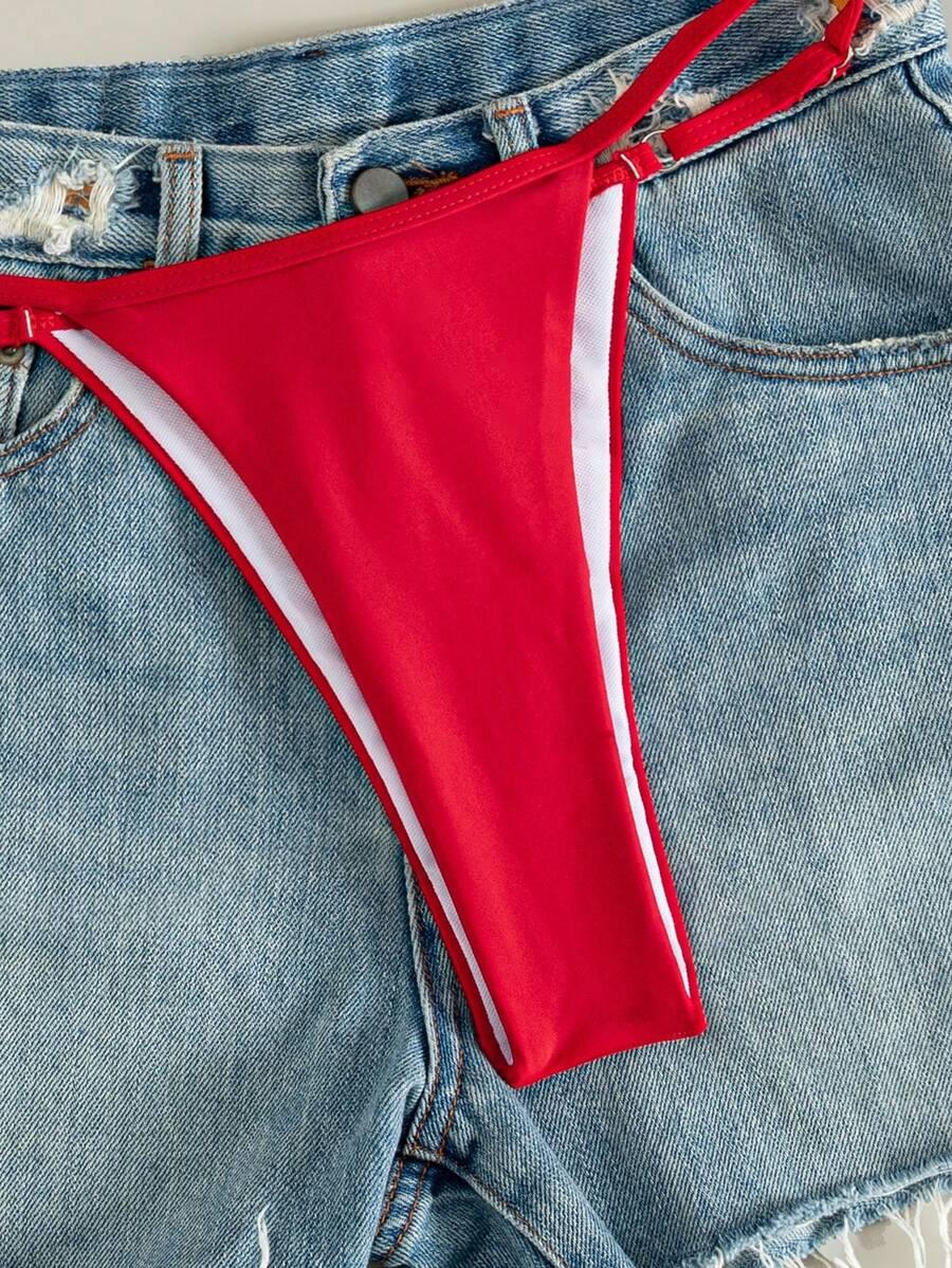 SHEIN DWUCZĘŚCIOWY STRÓJ KĄPIELOWY S09__M