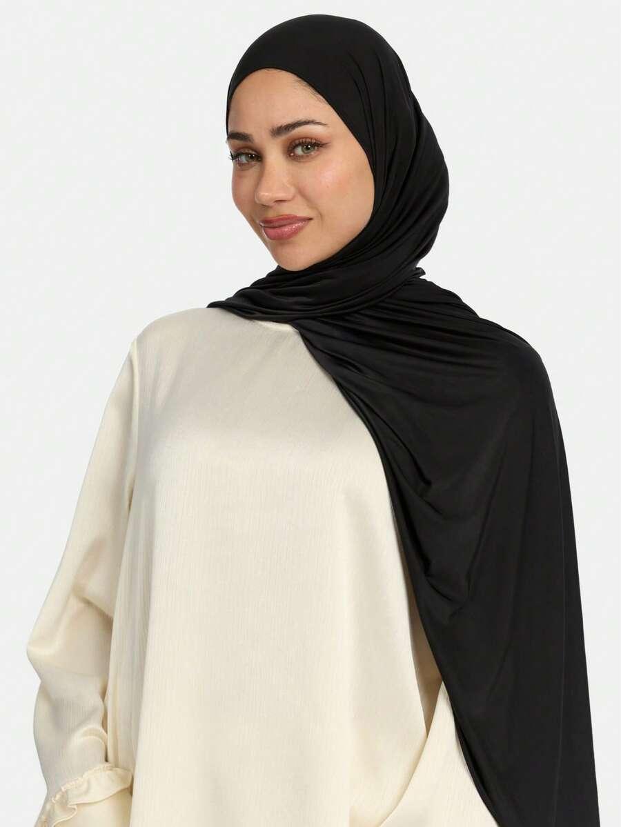 SHEIN CZARNA CHUSTA HIDŻAB S07