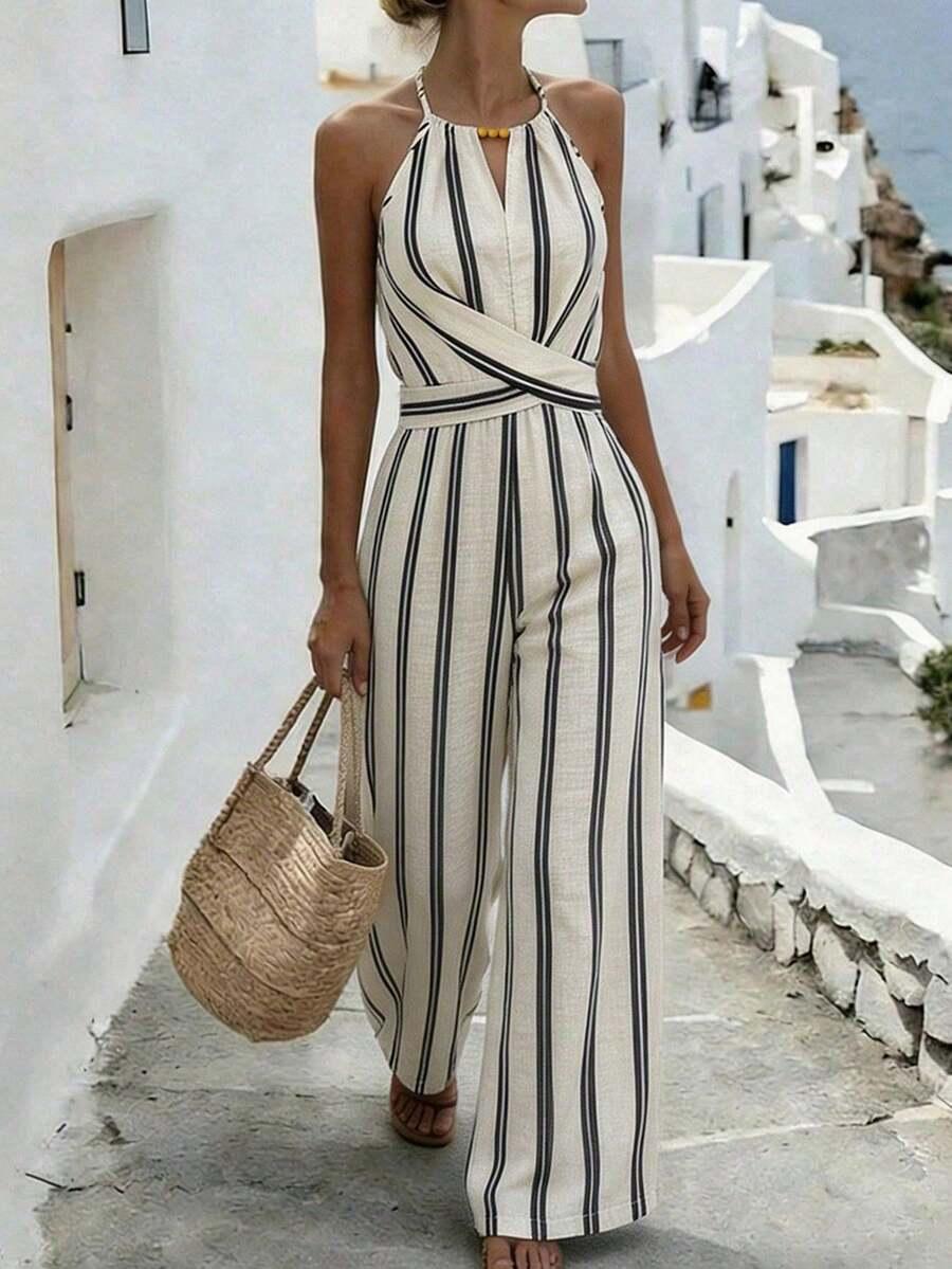 SHEIN KOMBINEZON W PASKI S06__L