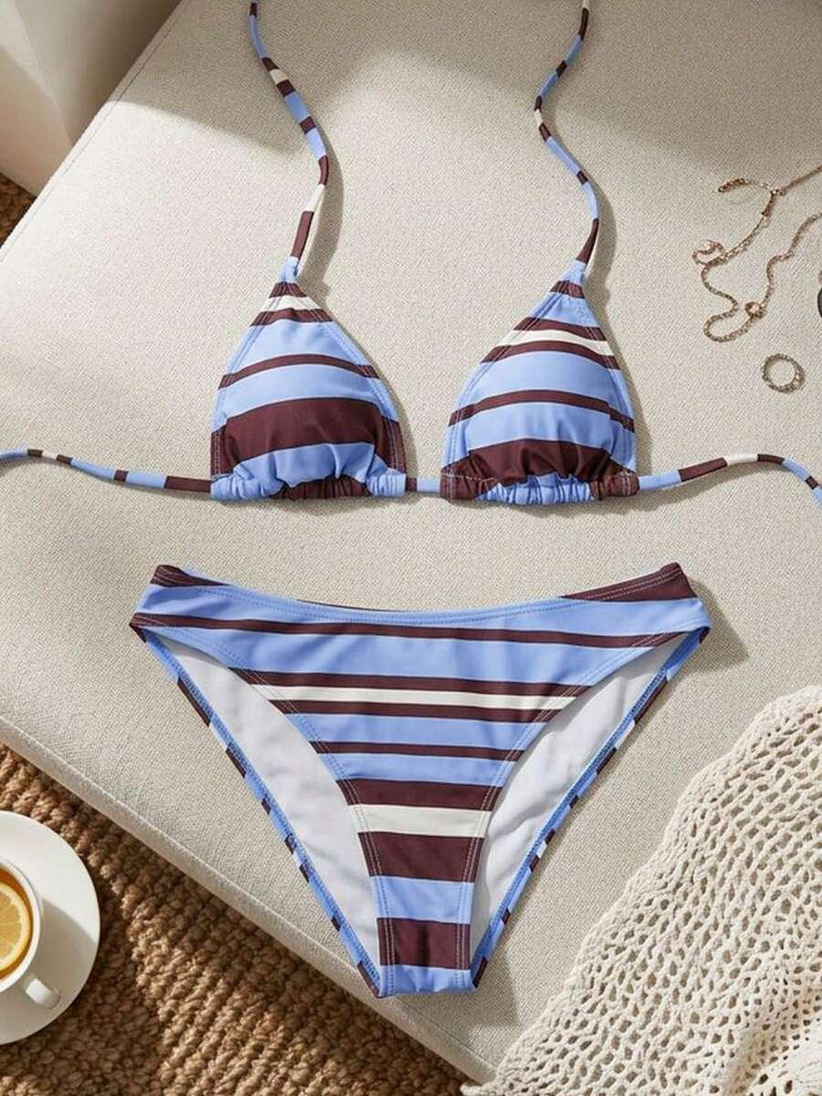 SHEIN DWUCZĘŚCIOWY STRÓJ KĄPIELOWY S09__XS