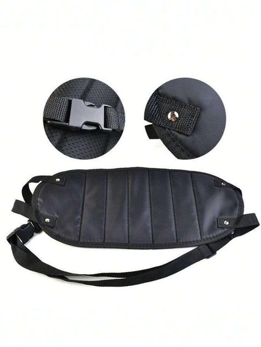 SHEIN CZARNY REGULOWANY PODNÓŻEK S07__20X55CM
