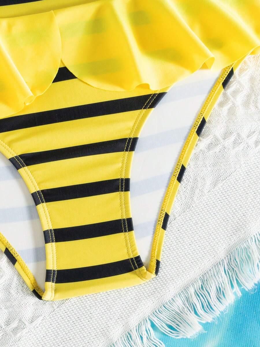 SHEIN DWUCZĘŚCIOWY STRÓJ KĄPIELOWY S09__146/152