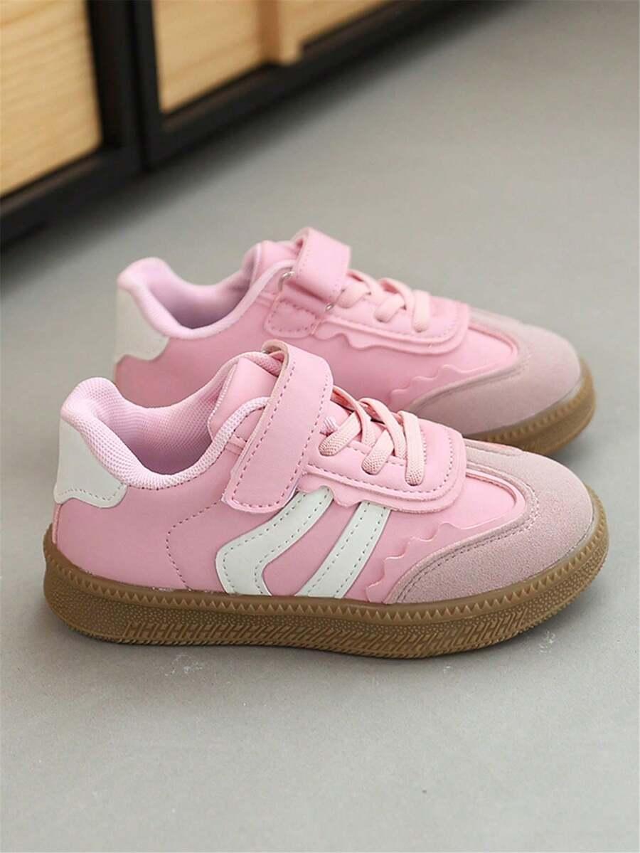 SHEIN RÓŻOWE BUTY SPORTOWE RZEPY S06__26