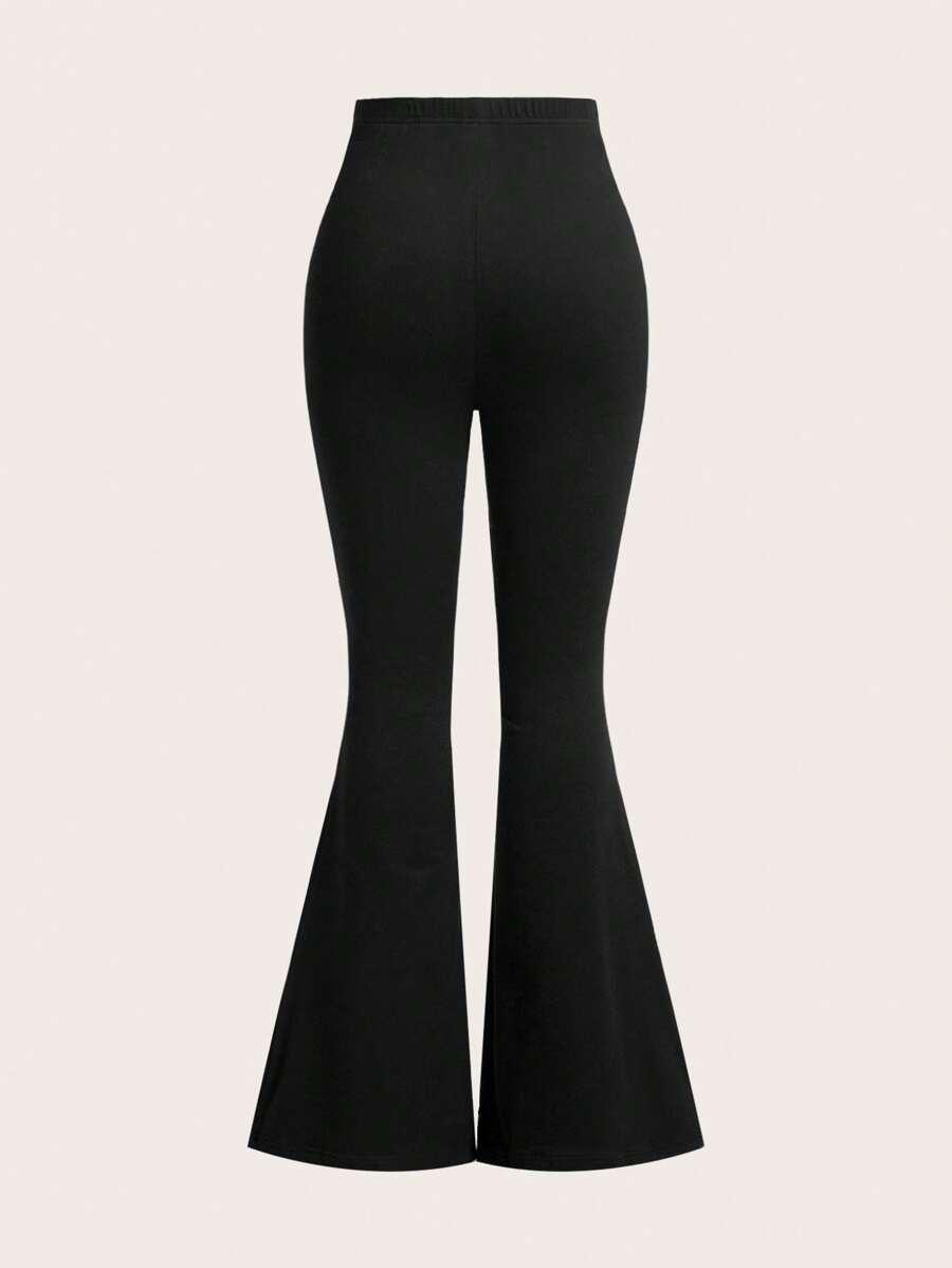 SHEIN LEGGINSY DZWONY WYSOKI STAN 2-PACK S06__L
