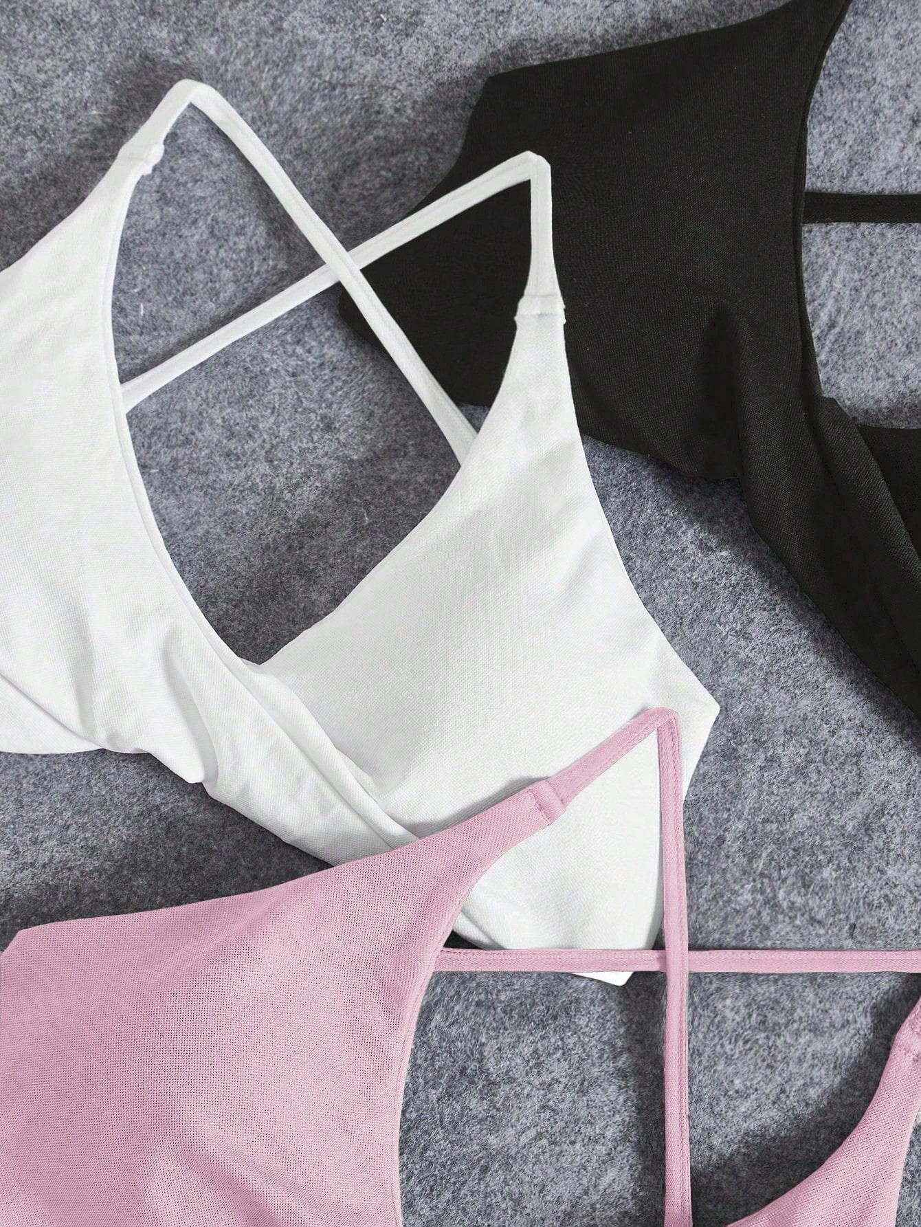 SHEIN BIUSTONOSZ SPORTOWY 3-PACK S06__S