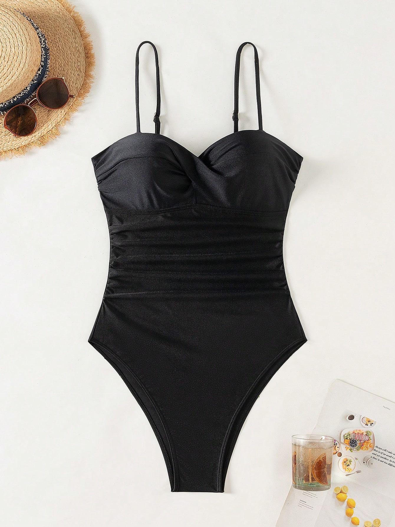 SHEIN JEDNOCZĘŚCIOWY STRÓJ KĄPIELOWY S09__M