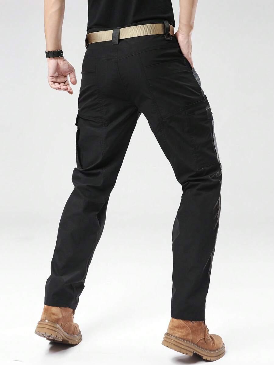 SHEIN CZARNE SPODNIE CASUAL S06__L