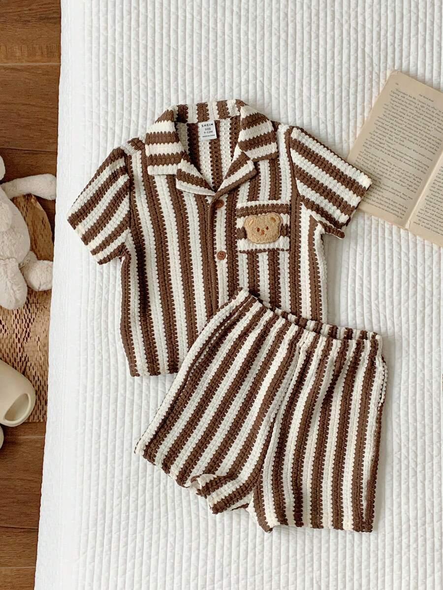 SHEIN KOSZULA SPODENKI KOMPLET S06__92-98