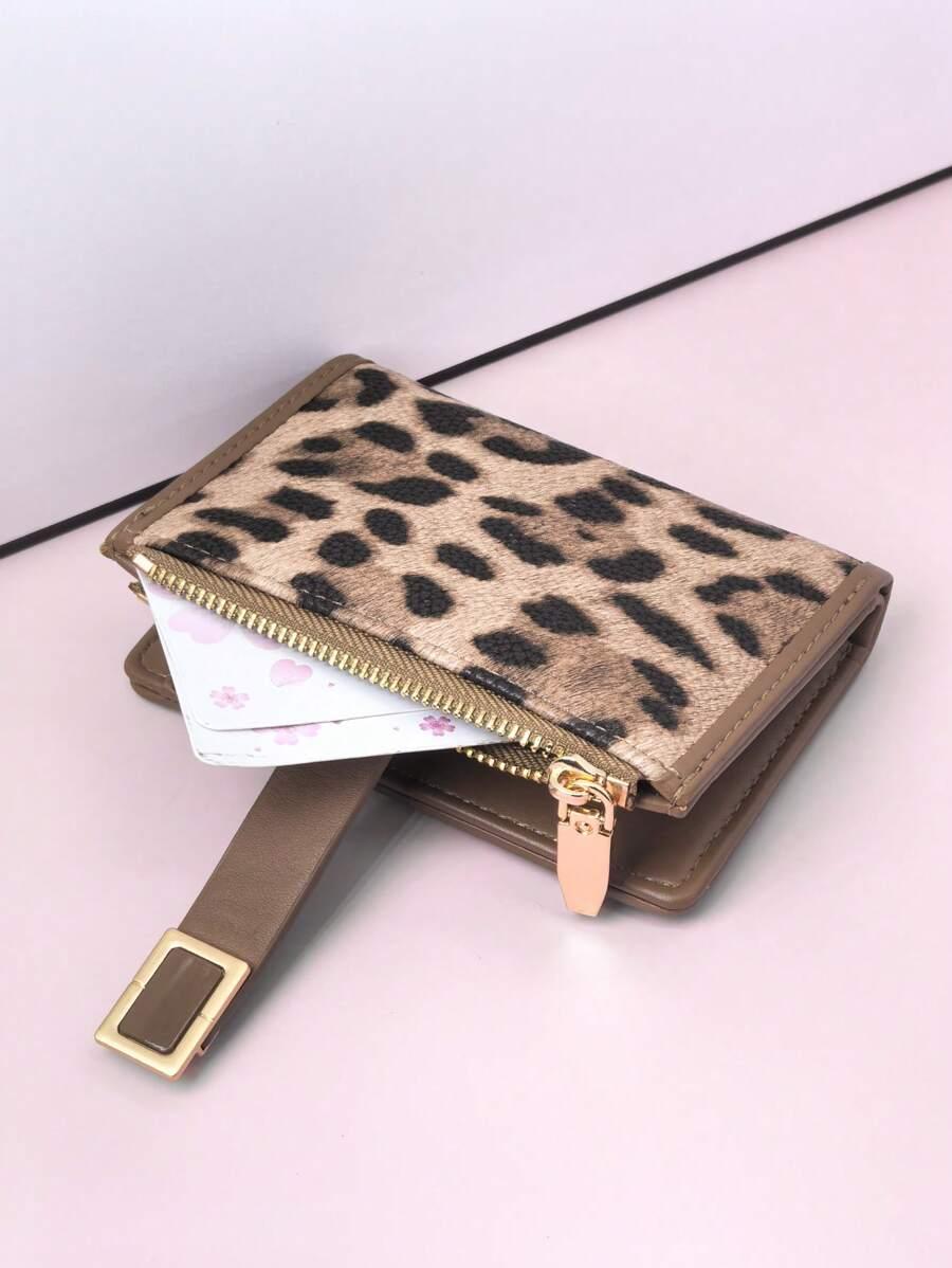 SHEIN PORTFEL ANIMAL PRINT S07__12X8