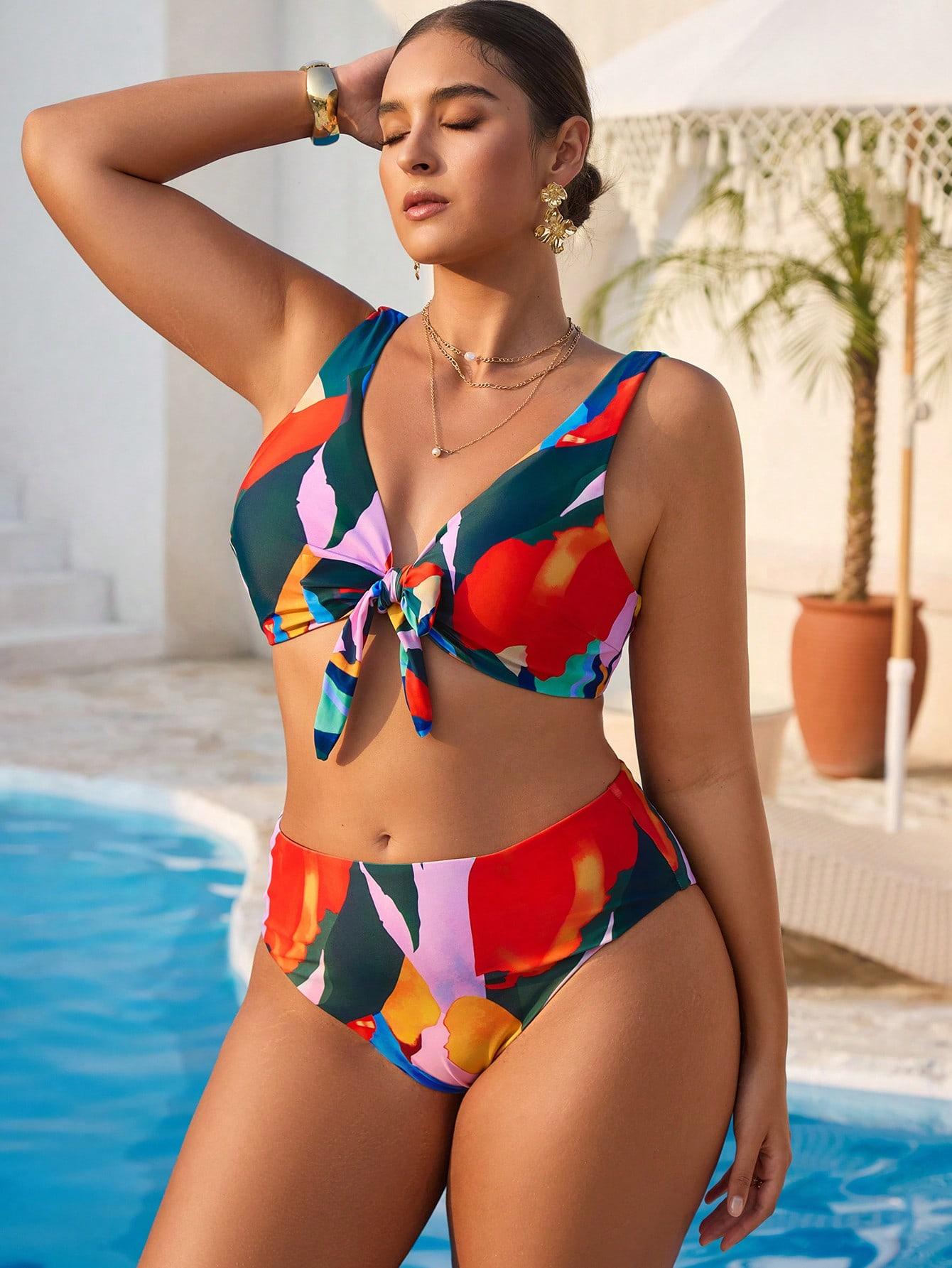 SHEIN DWUCZĘŚCIOWY STRÓJ KĄPIELOWY S09__48