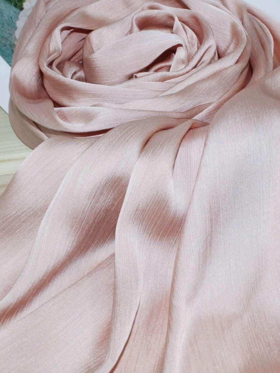 SHEIN RÓŻOWA CHUSTA NA GŁOWĘ S07