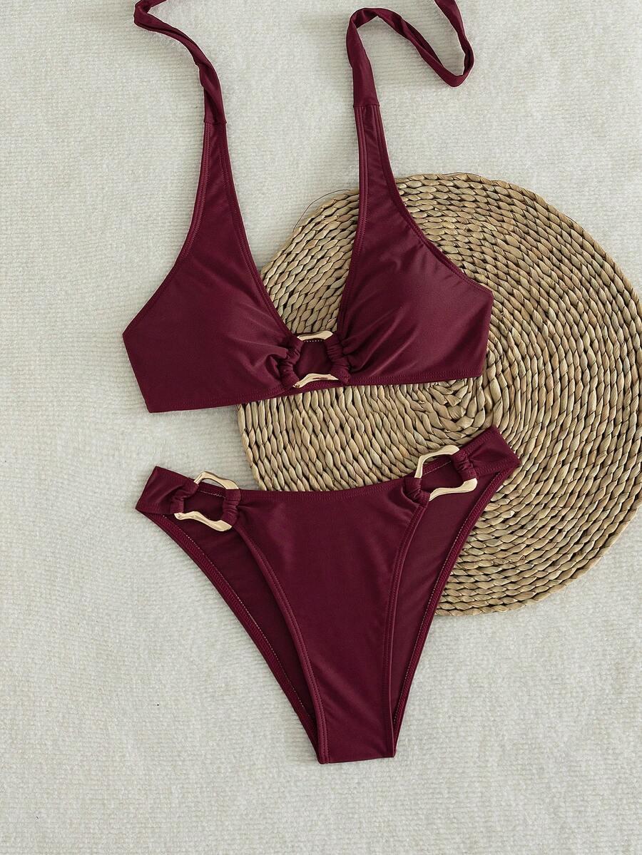 SHEIN DWUCZĘŚCIOWY STRÓJ KĄPIELOWY S09__XL