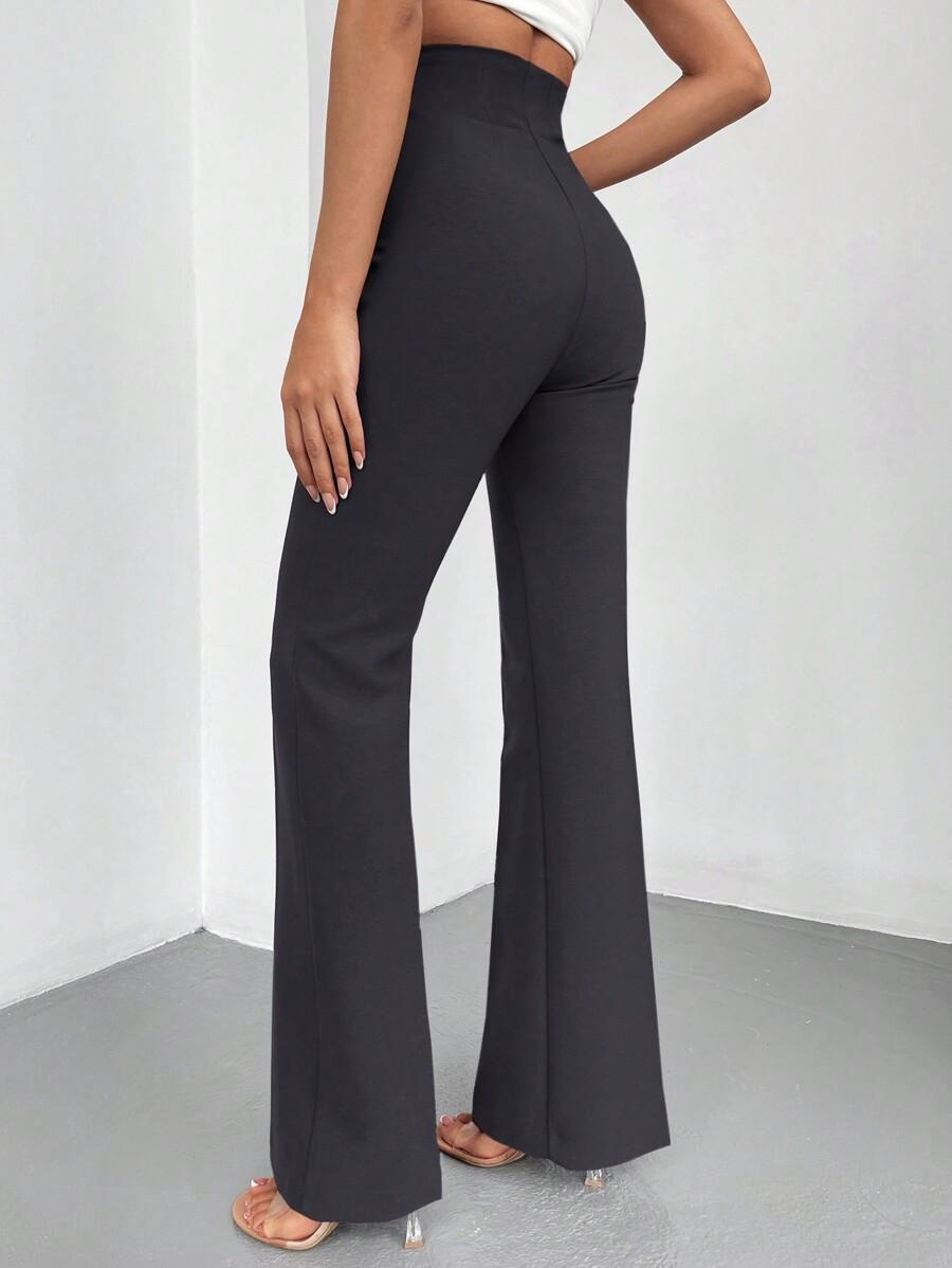SHEIN SZARE SPODNIE WYSOKI STAN S06__XL