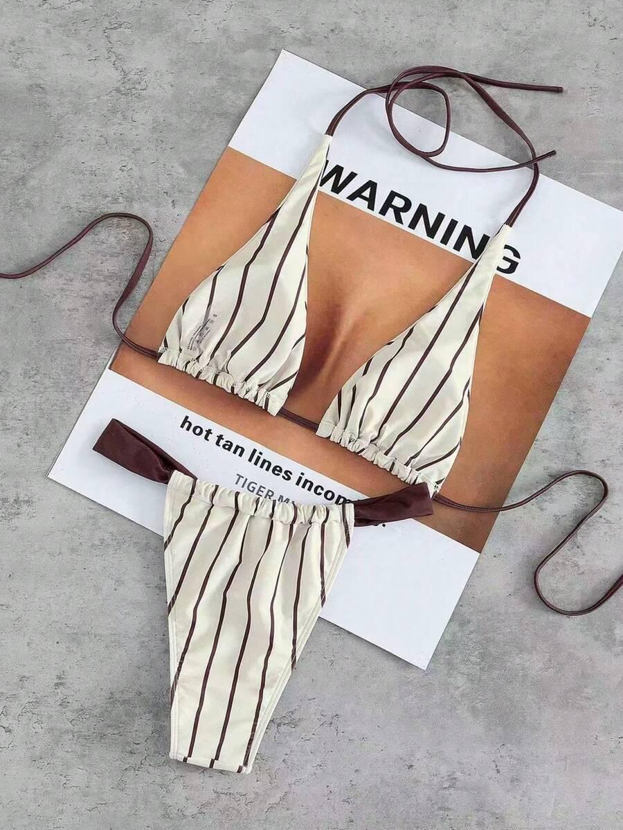 SHEIN DWUCZĘŚCIOWY STRÓJ KĄPIELOWY S09__S