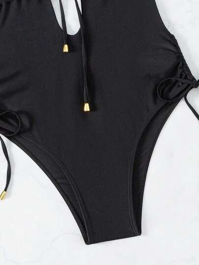 SWIM SXY CZARNY JEDNOCZĘŚCIOWY STRÓJ KĄPIELOWY