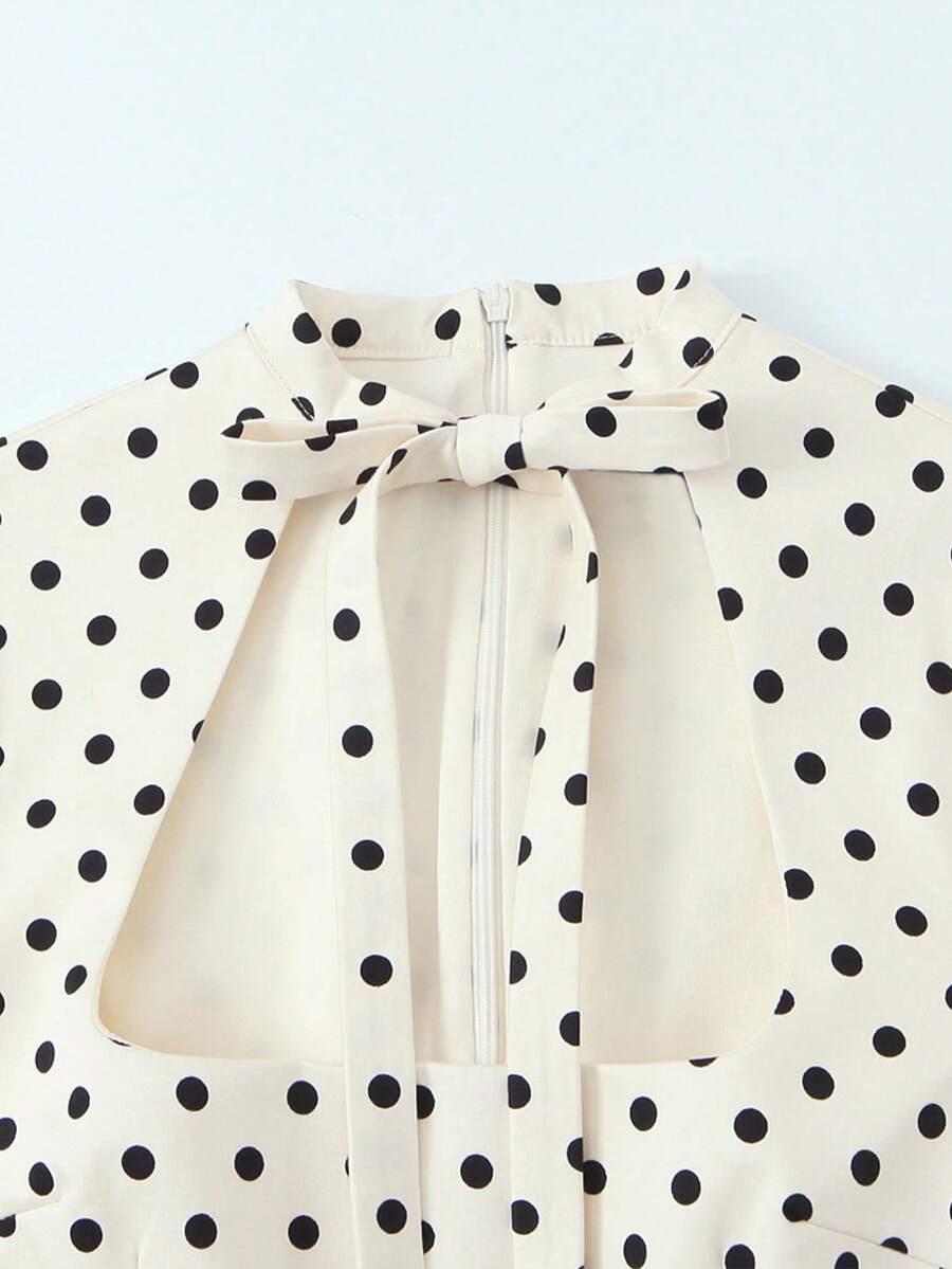 SHEIN MINI SUKIENKA GROSZKI S06__L