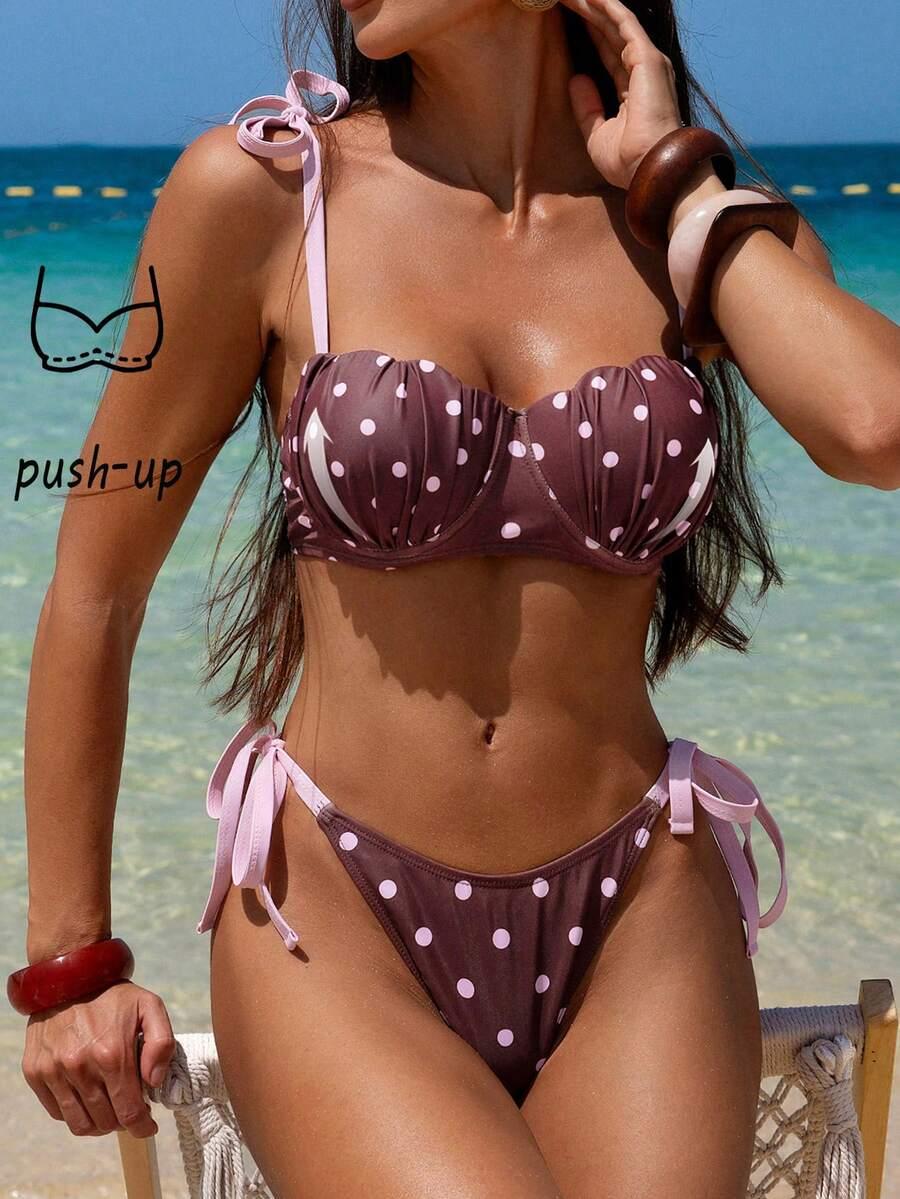 SWIM VCAY BRĄZOWY STRÓJ KĄPIELOWY S09__M