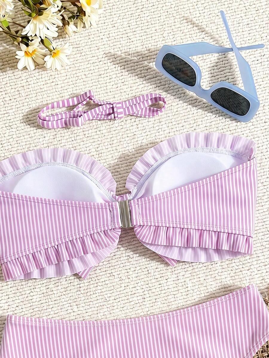 SHEIN DWUCZĘŚCIOWY STRÓJ KĄPIELOWY S09__S