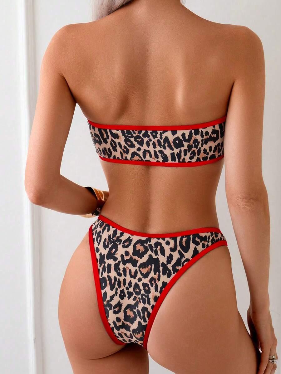 SHEIN DWUCZĘŚCIOWY STRÓJ KĄPIELOWY S09__L