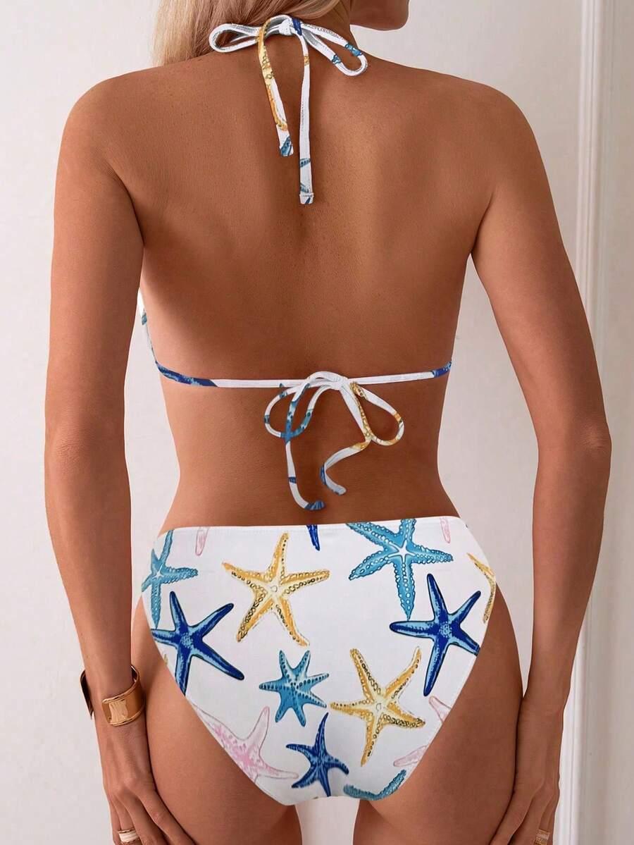 SHEIN DWUCZĘŚCIOWY STRÓJ KĄPIELOWY S09__S