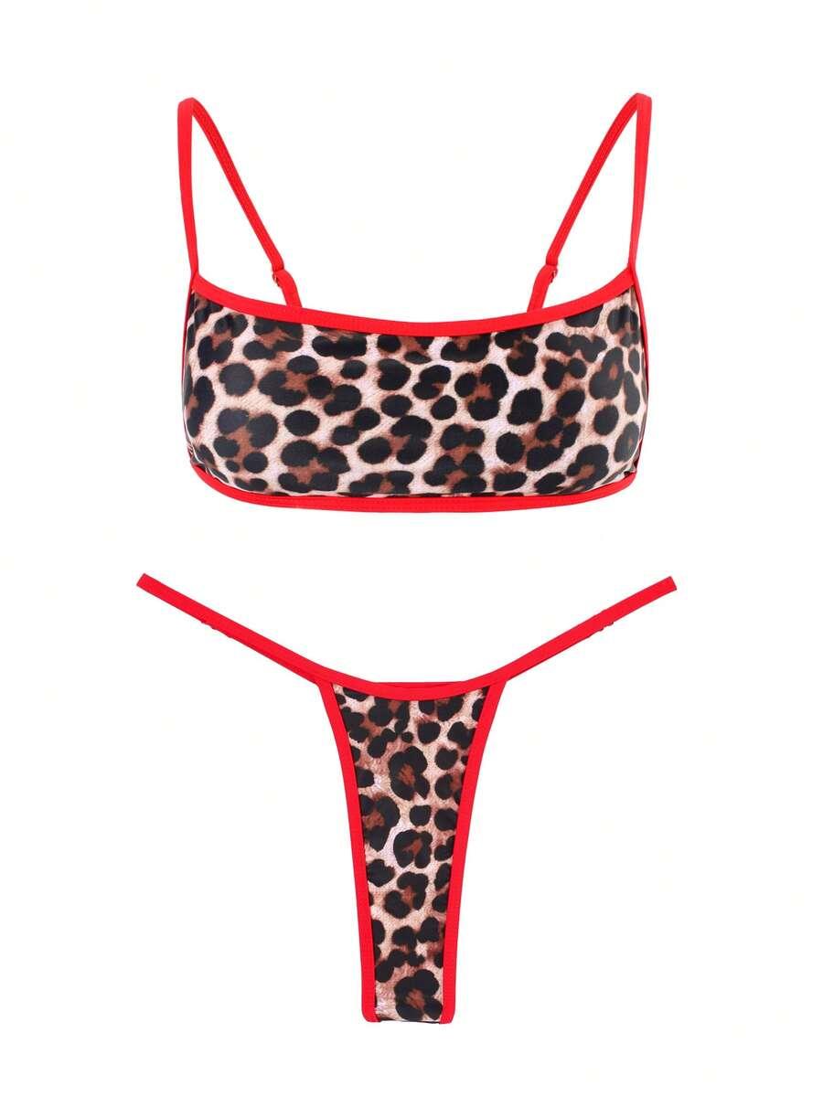 SHEIN DWUCZĘŚCIOWY STRÓJ KĄPIELOWY S09__S