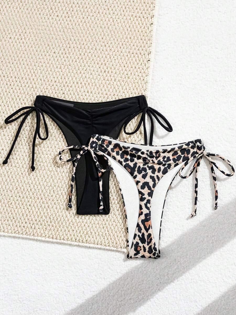 SHEIN DÓŁ OD BIKINI 2-PACK S09__M