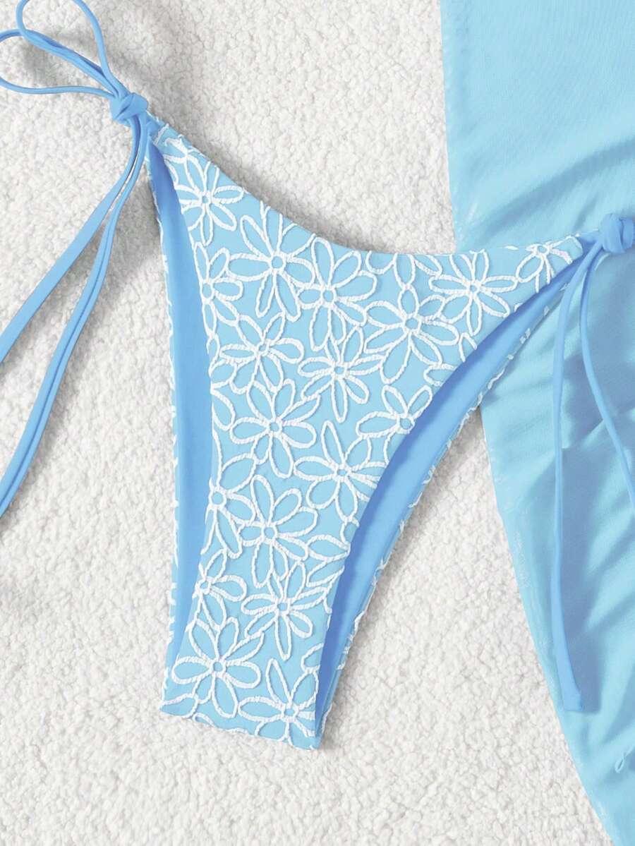 SWIM MOD DWUCZĘŚCIOWY STRÓJ KĄPIELOWY SARONG KOMPLET S09__M