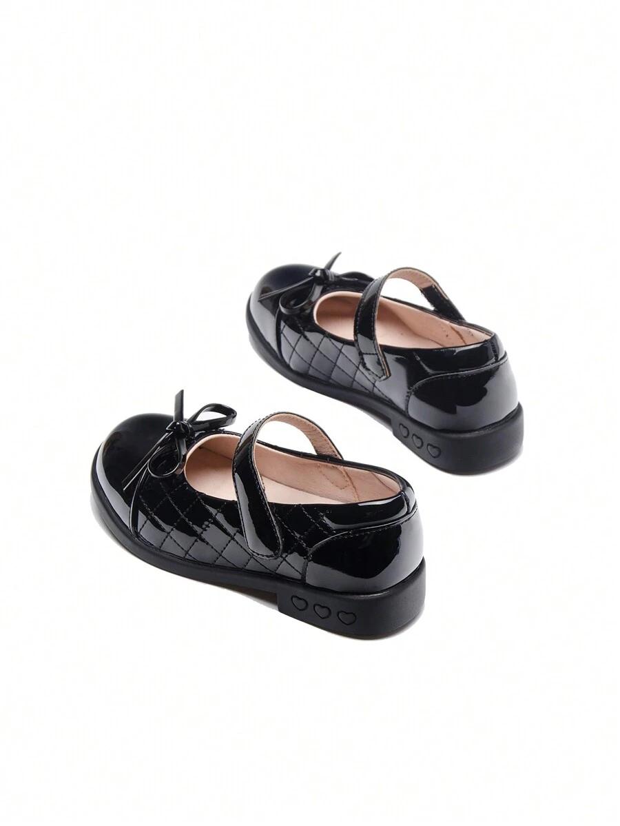 SHEIN CZARNE LAKIEROWANE BALERINY S06__33