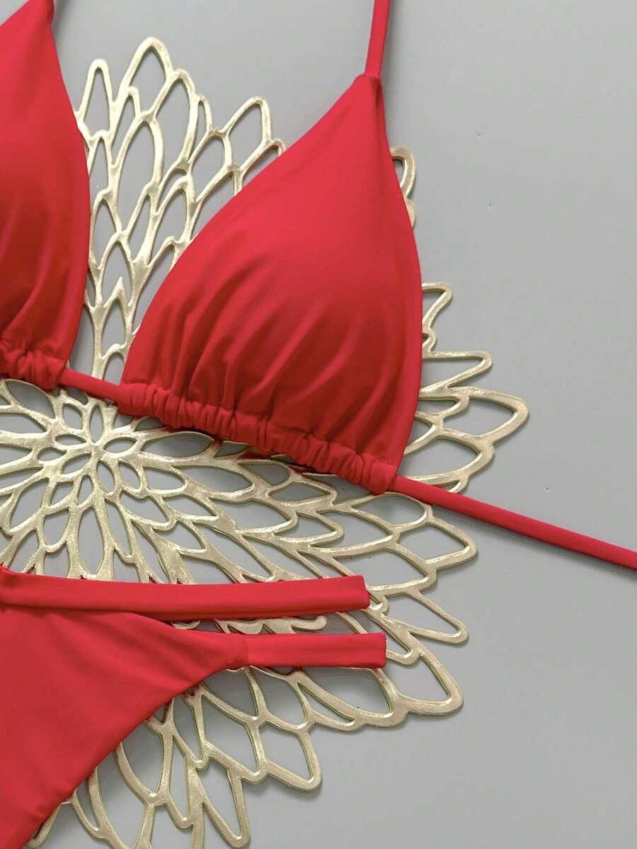 SHEIN DWUCZĘŚCIOWY STRÓJ KĄPIELOWY S09__M