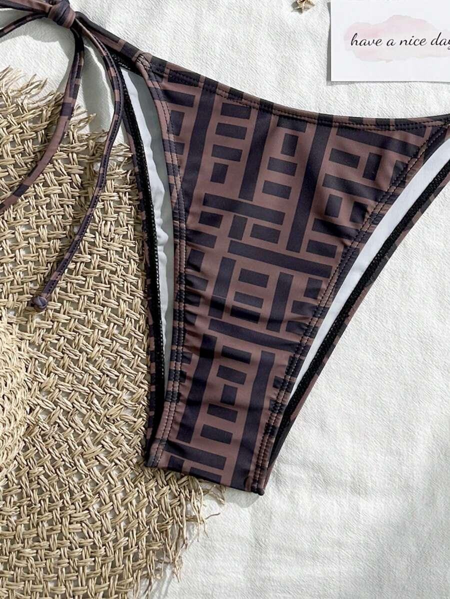 SHEIN DWUCZĘŚCIOWY STRÓJ KĄPIELOWY S06__XL