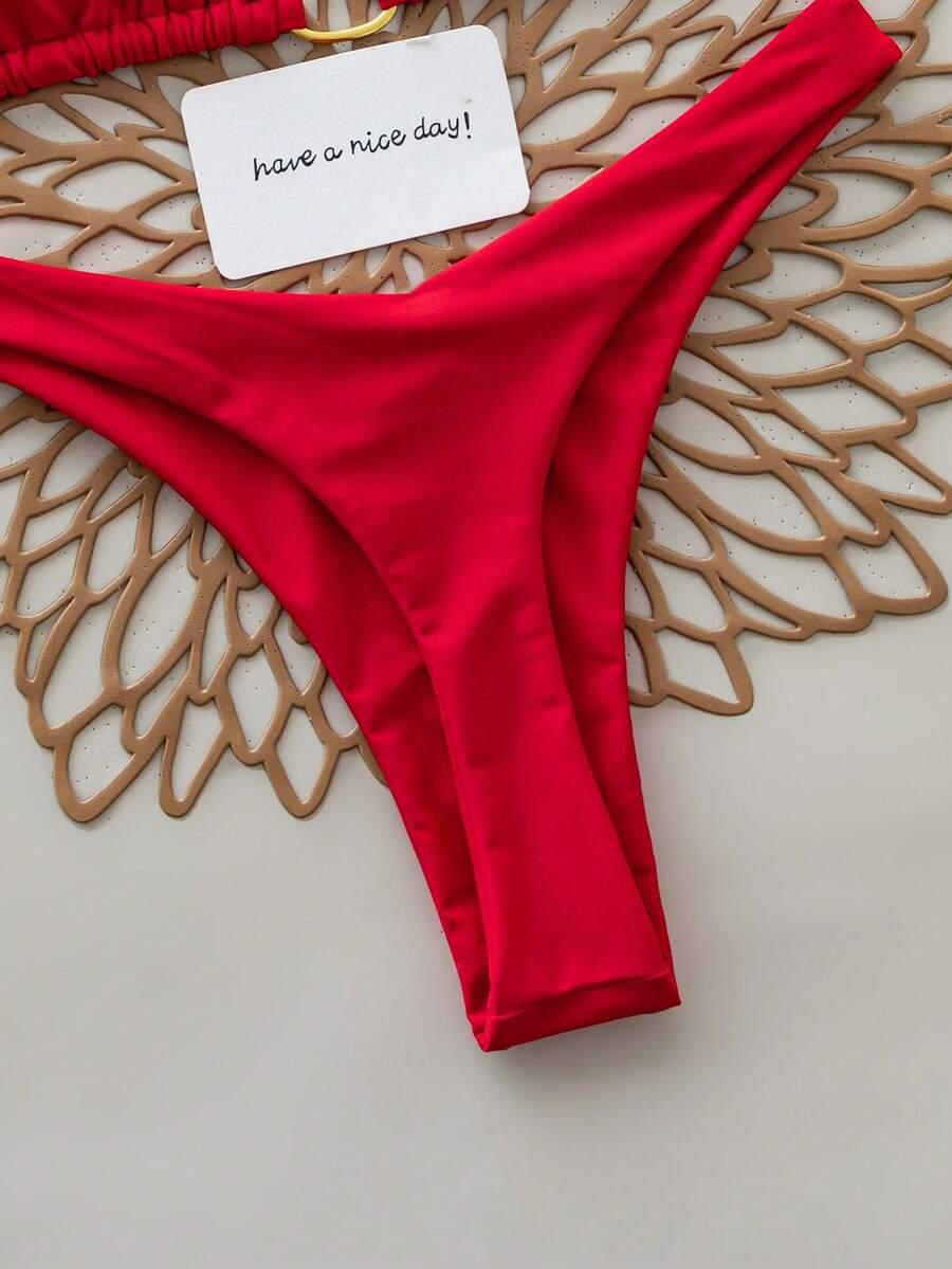 SHEIN DWUCZĘŚCIOWY STRÓJ KĄPIELOWY S09__XS