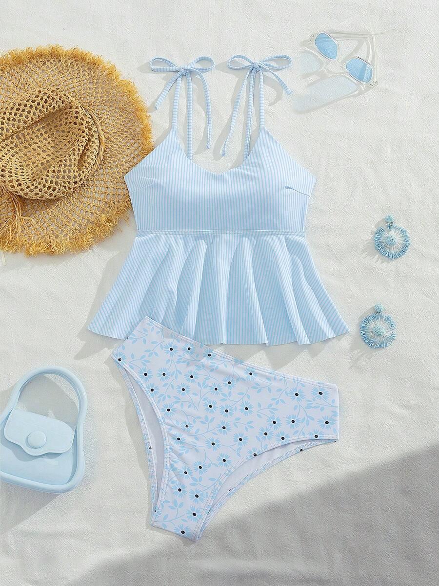 SWIM VCAY DWUCZĘŚCIOWY STRÓJ KĄPIELOWY WZÓR S09__L