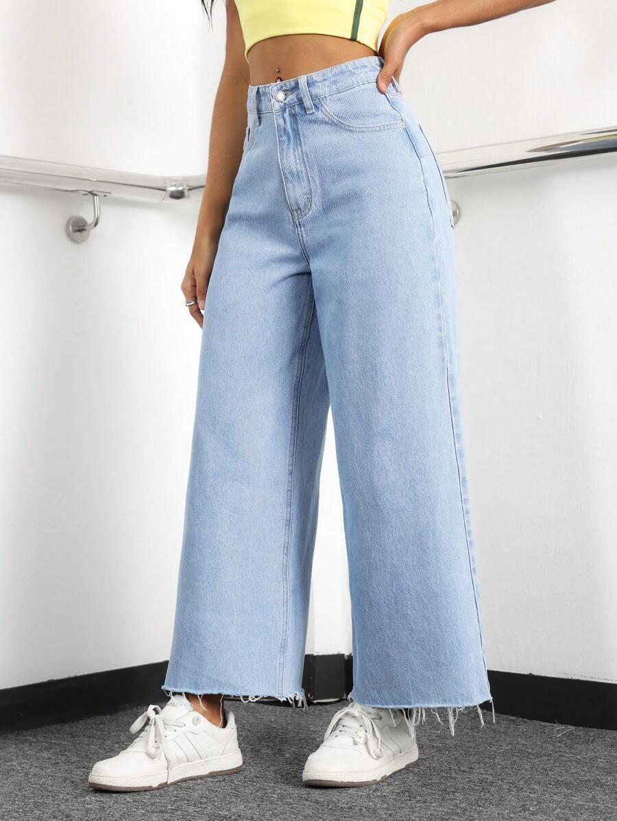 SHEIN NIEBIESKIE SPODNIE JEANS S06__S