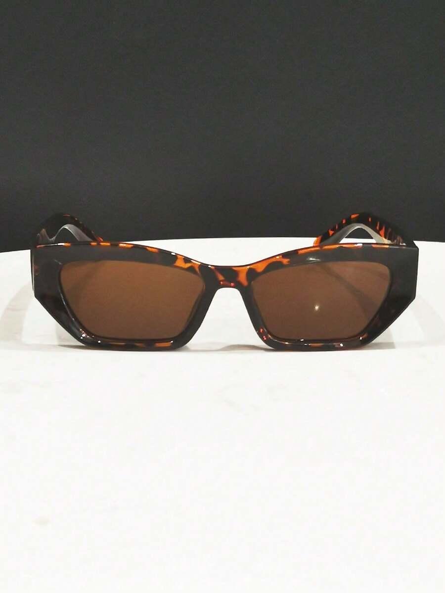 SHEIN OKULARY PRZECIWSŁONECZNE ANIMAL PRINT S07