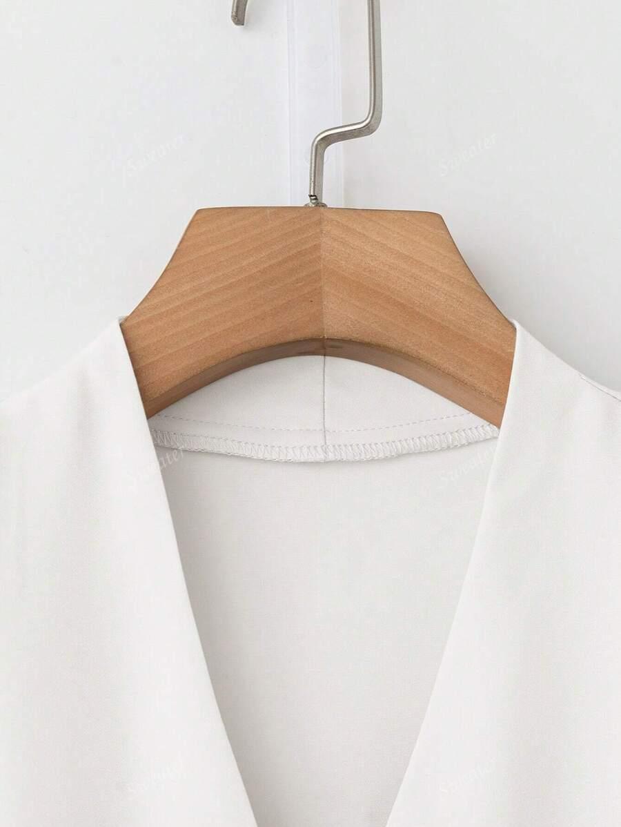 SHEIN BIAŁA BLUZKA GUZIKI S06__XL
