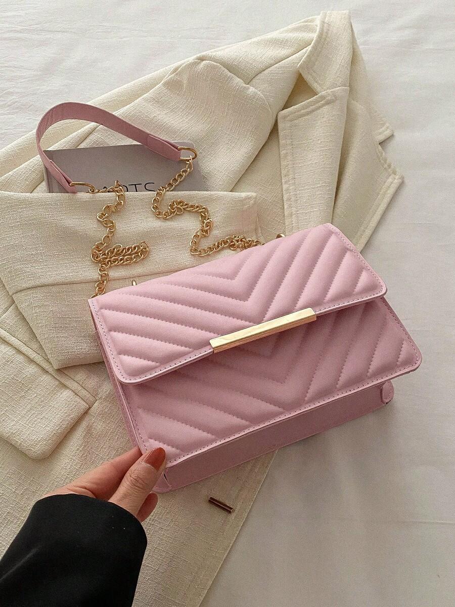 SHEIN RÓŻOWA TOREBKA NA RAMIĘ S07__22X7X16