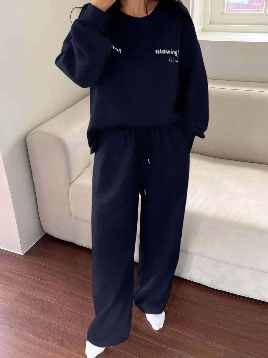 DAZY DRESOWY KOMPLET BLUZA SPODNIE S06__L