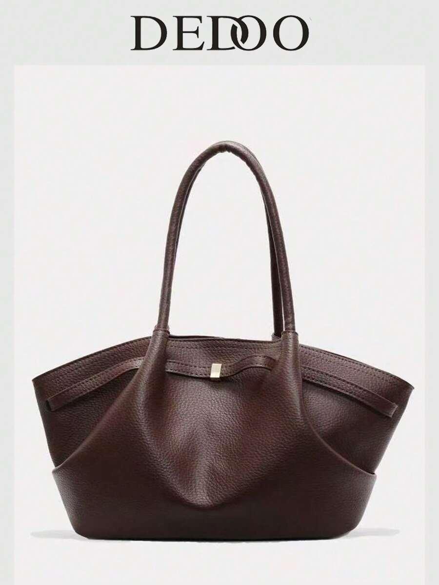 SHEIN BRĄZOWA TOREBKA NA RAMIĘ S07__29X21CM