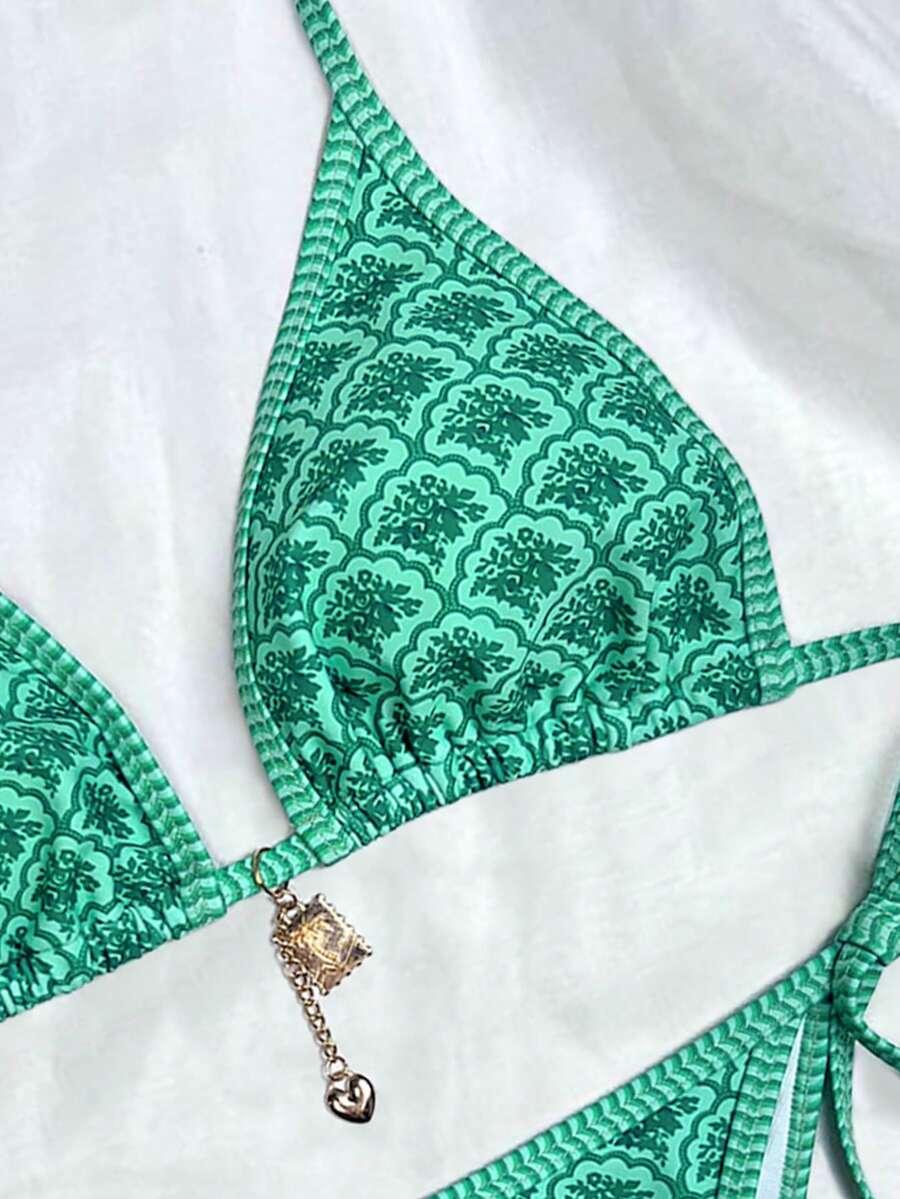 SHEIN DWUCZĘŚCIOWY STRÓJ KĄPIELOWY S09__S