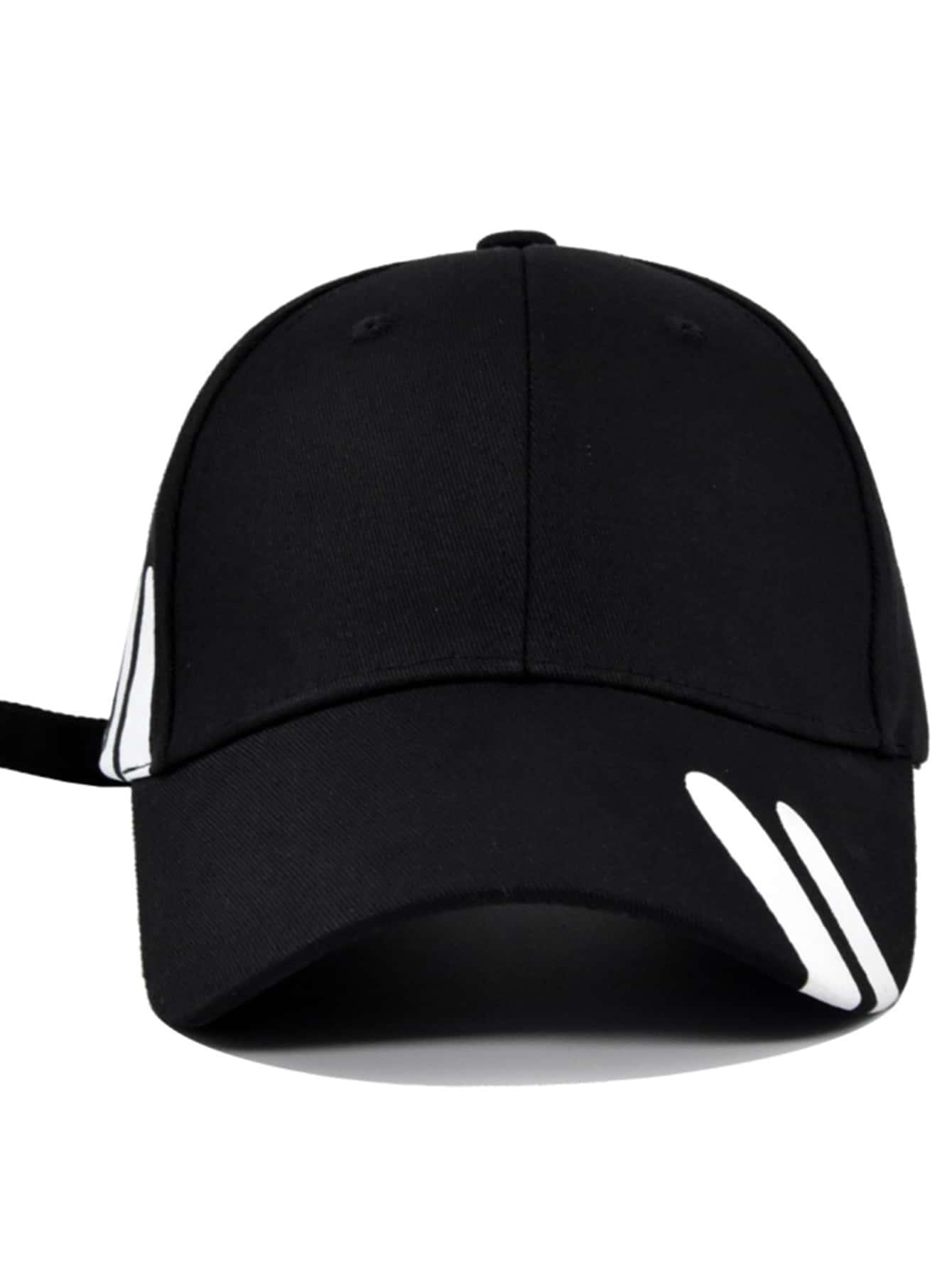 SHEIN CZARNA CZAPKA Z DASZKIEM S07__54-60